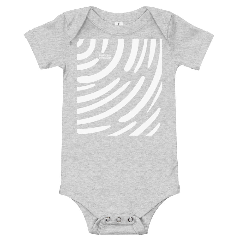 Waves - Onesie - White Print