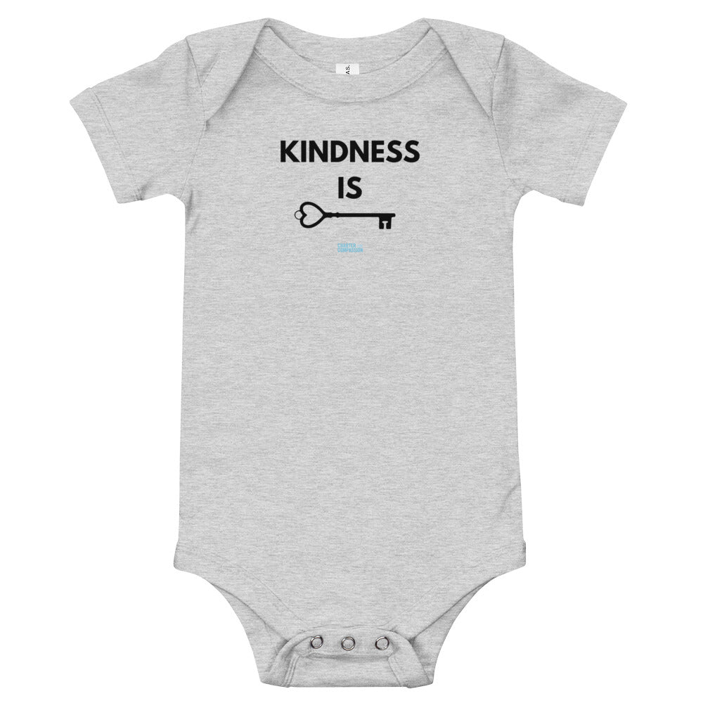 Kindness is Key - Onesie - Black Print