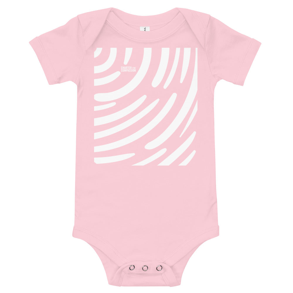 Waves - Onesie - White Print