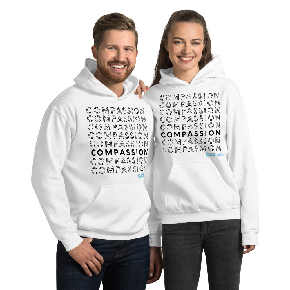 Compassion English - Unisex Hoodie - Black Print