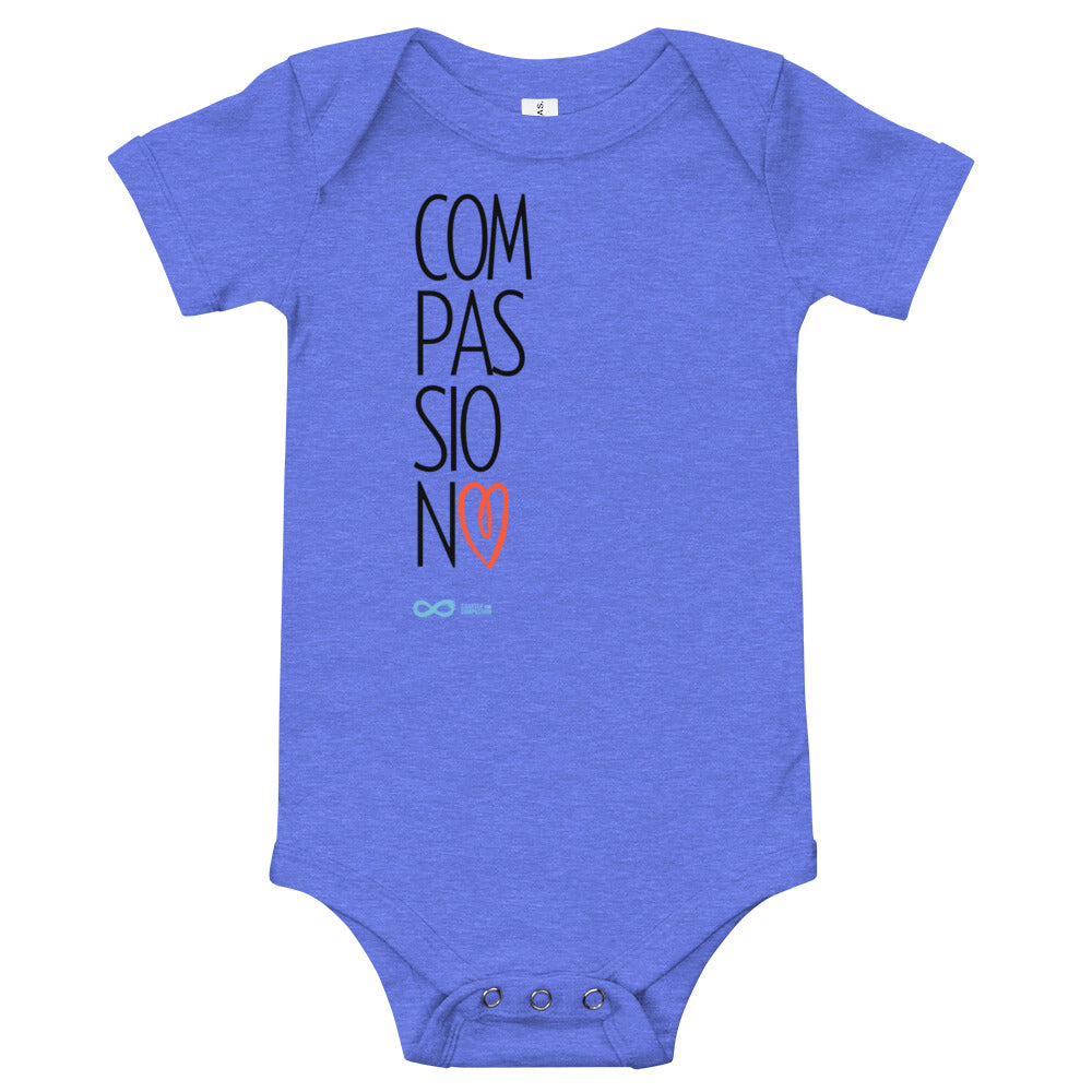 Compassion Heart - Onesie - Black Print