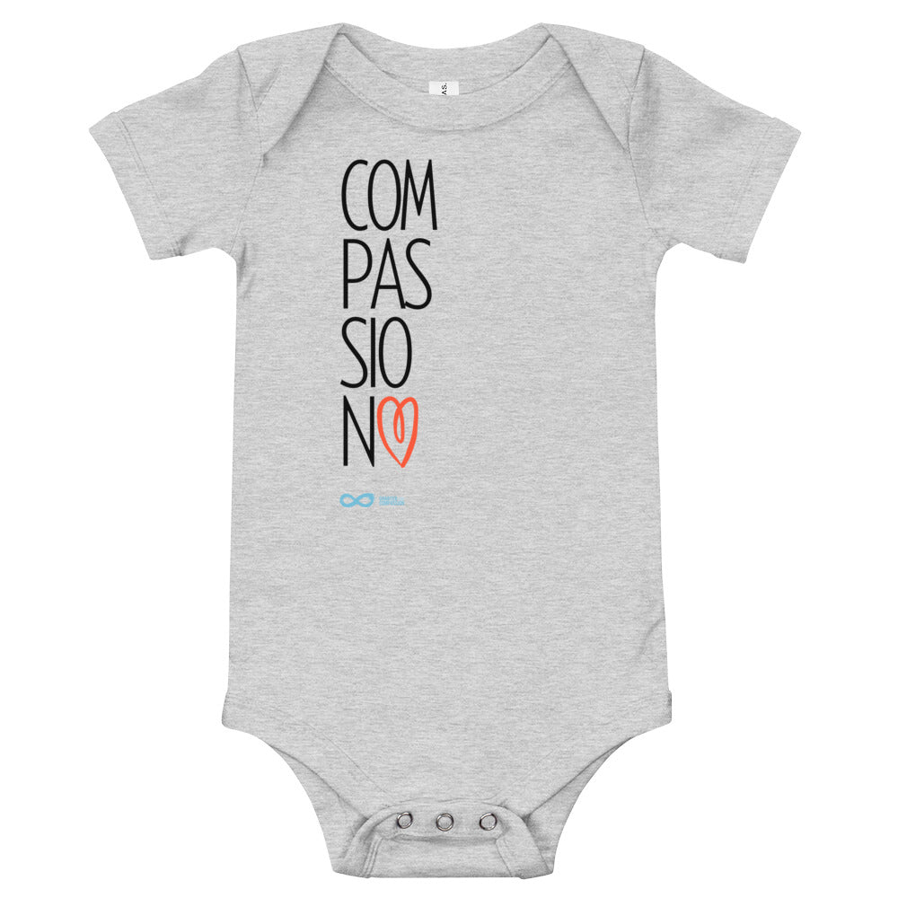Compassion Heart - Onesie - Black Print