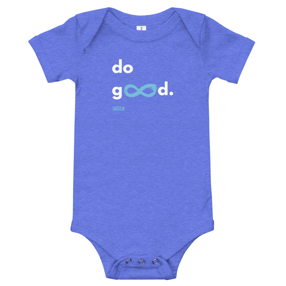 Do Good - Onesie - White Print