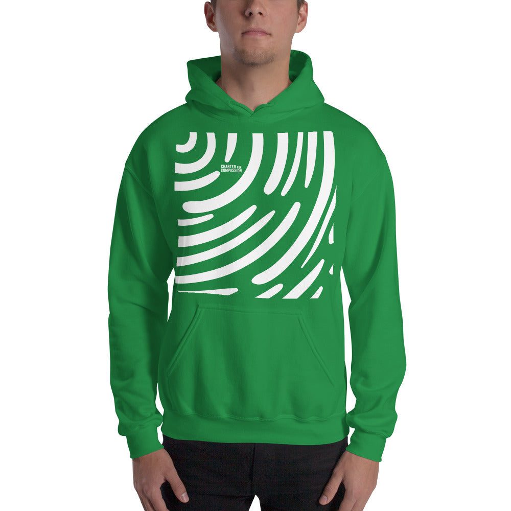 Waves - Unisex Hoodie - White Print