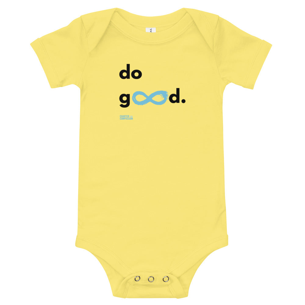 Do Good - Onesie - Black Print