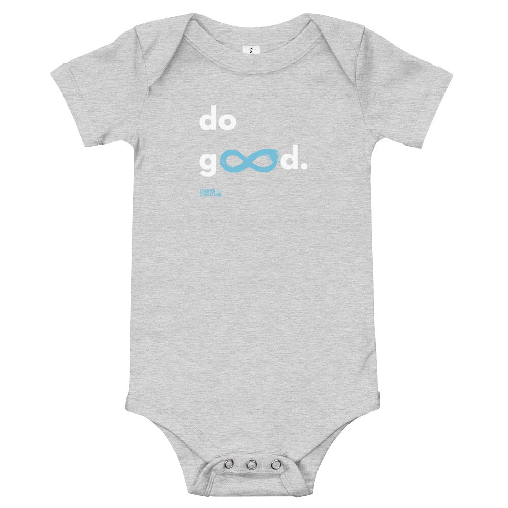 Do Good - Onesie - White Print