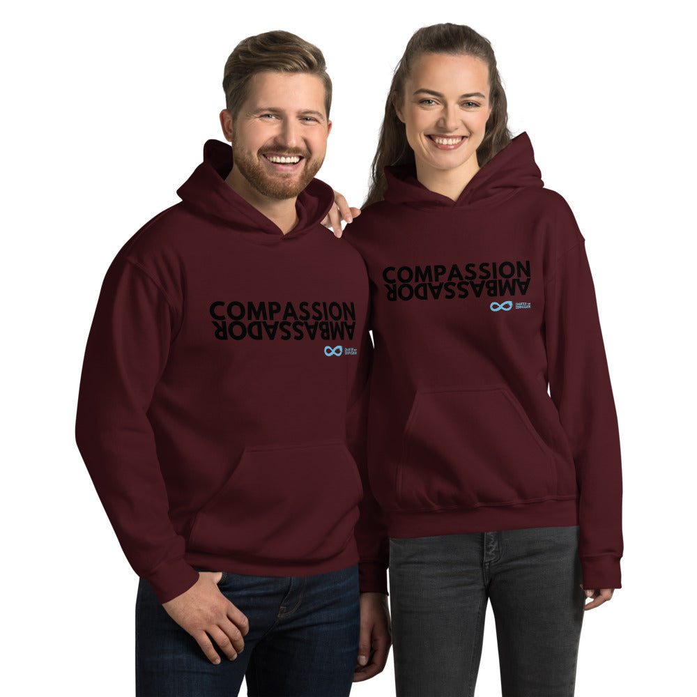 Compassion Ambassador - Unisex Hoodie - Black print