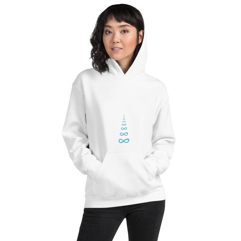 Ripples - Unisex Hoodie - White Print