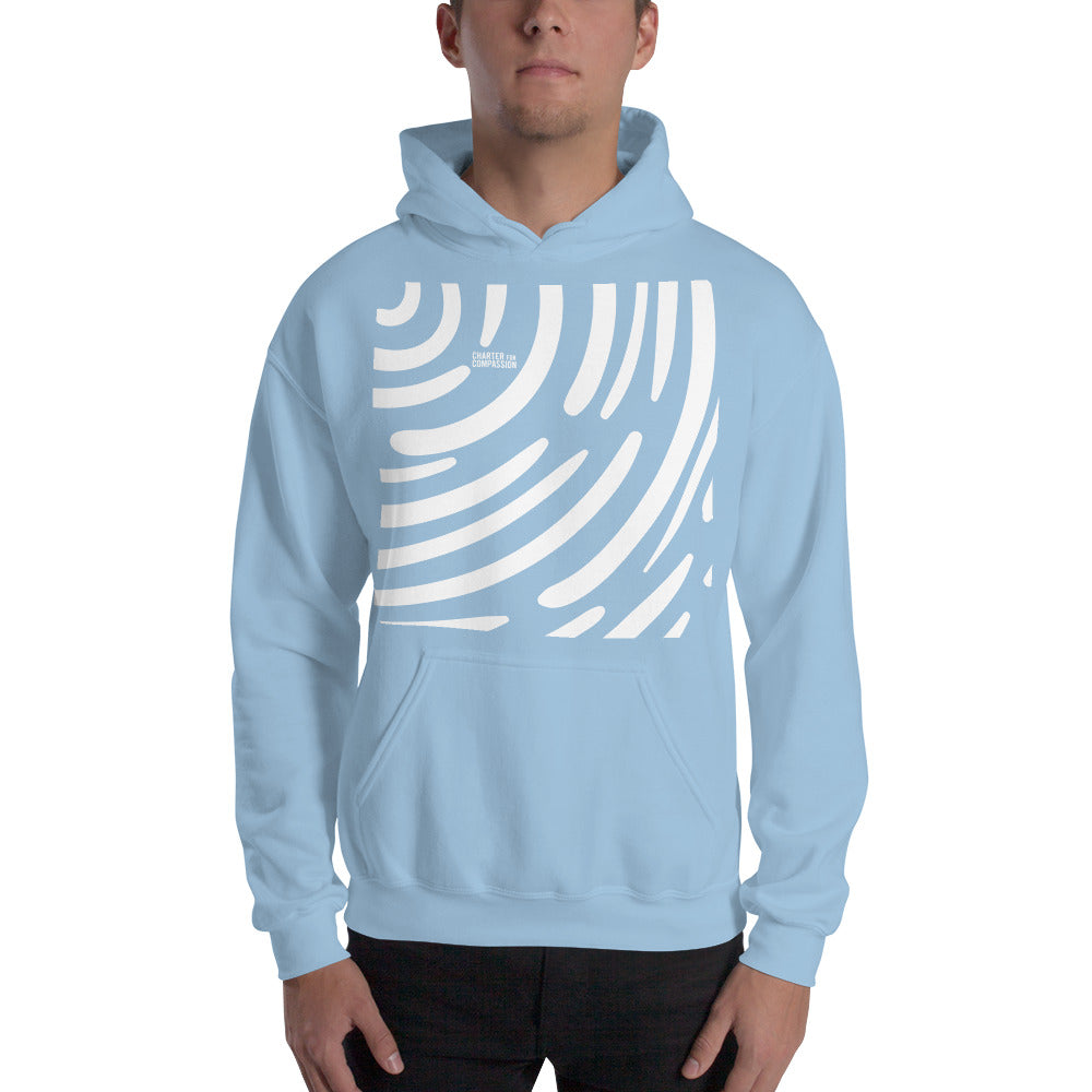 Waves - Unisex Hoodie - White Print