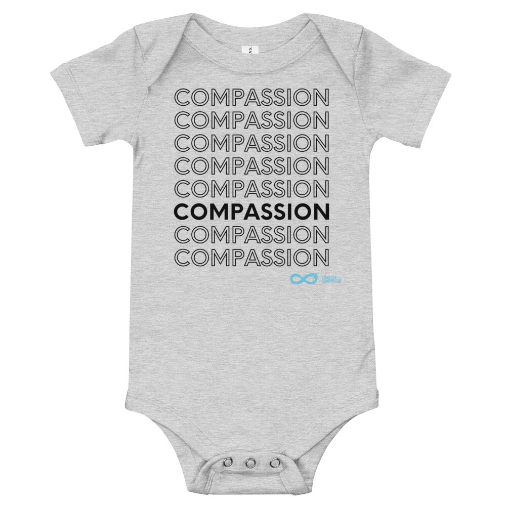 Compassion English - Onesie - Black Print