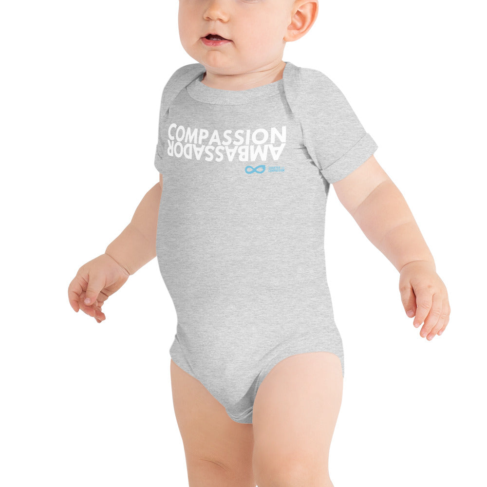 Compassion Ambassador - Onesie - White Print