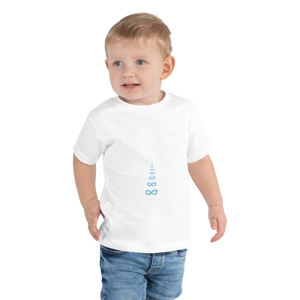 Ripples - Toddler Tee - White Print