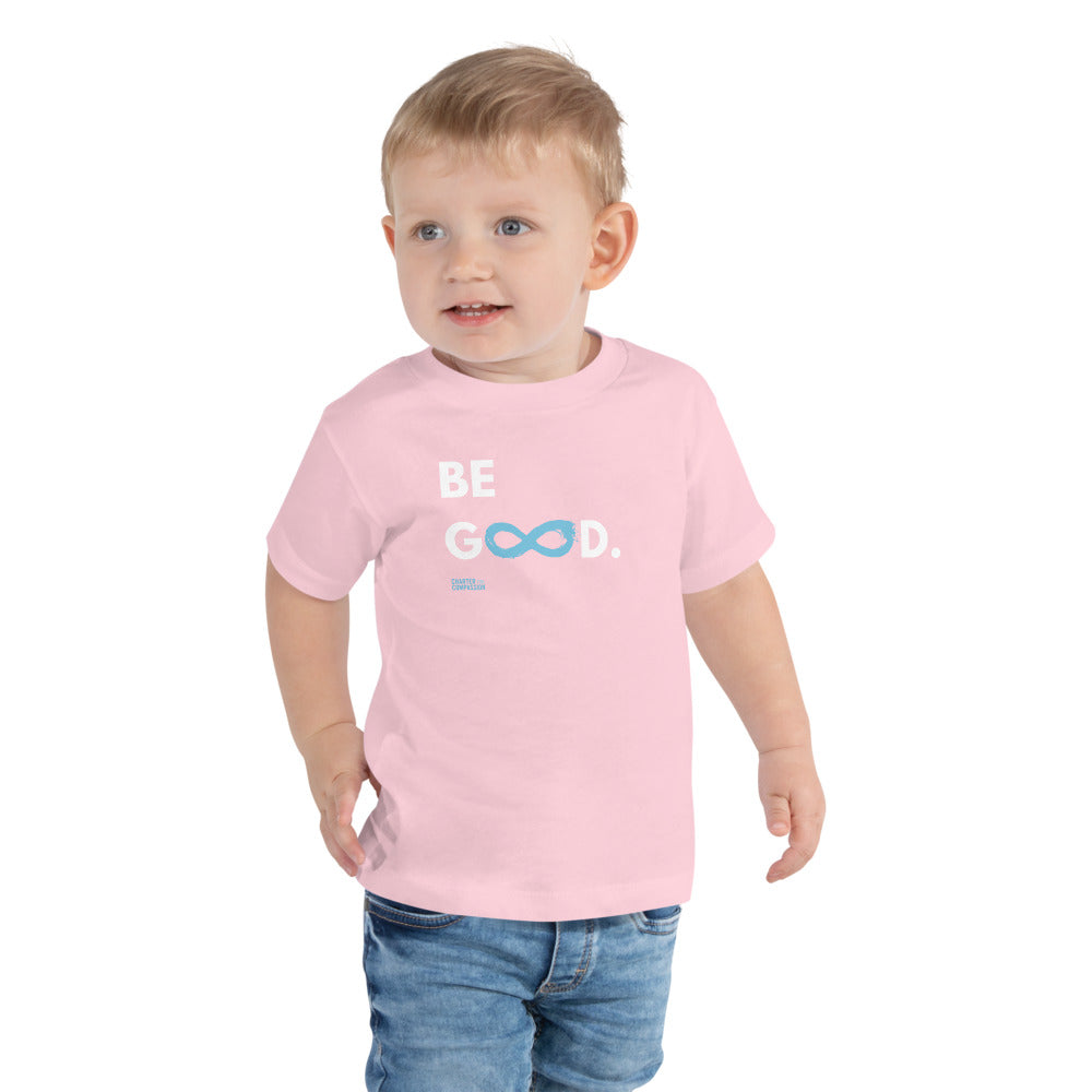 Be Good - Toddler Tee - White Print