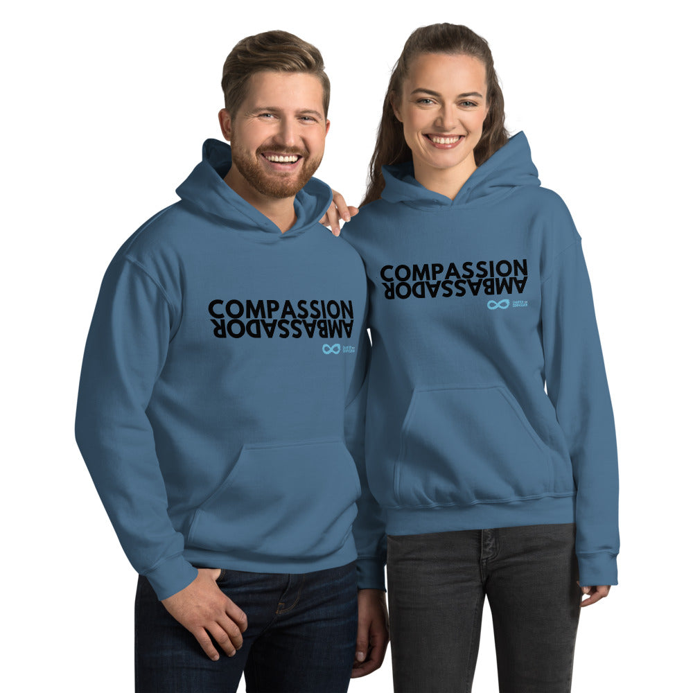 Compassion Ambassador - Unisex Hoodie - Black print