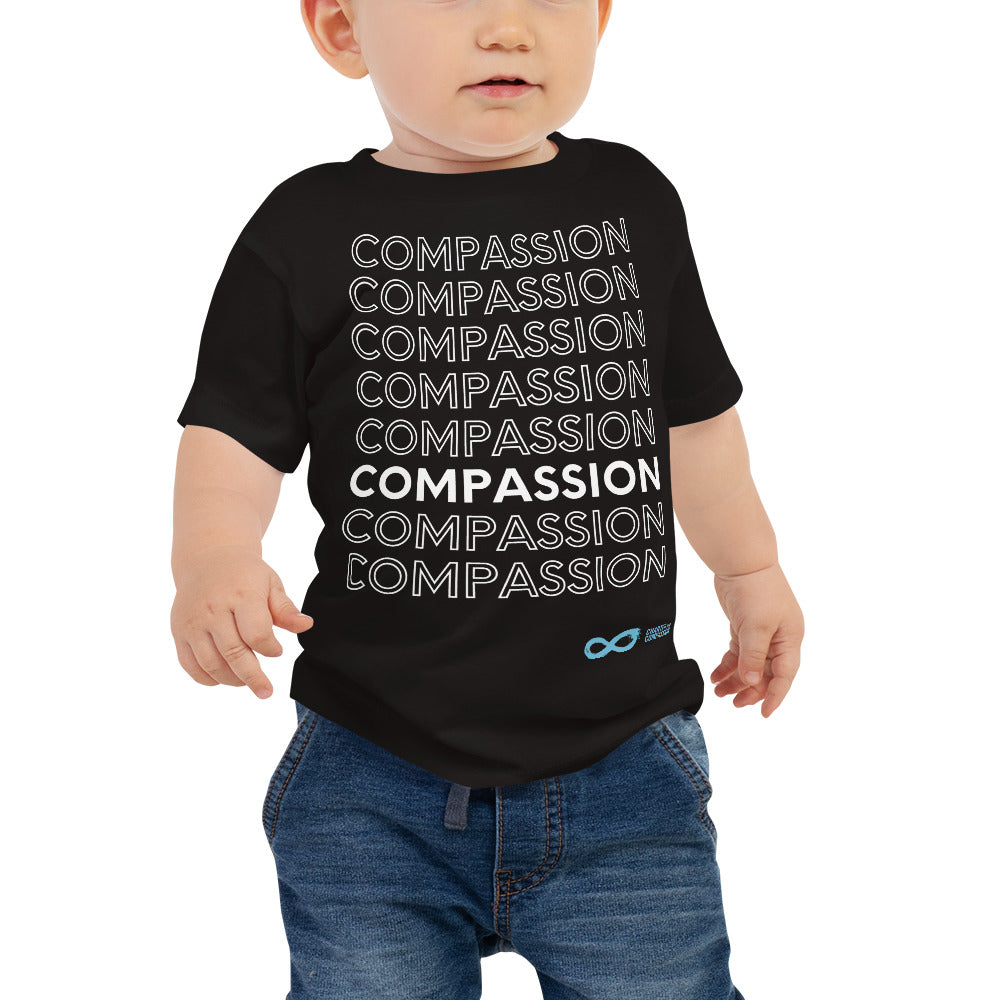 Compassion English - Baby Tee - White Print