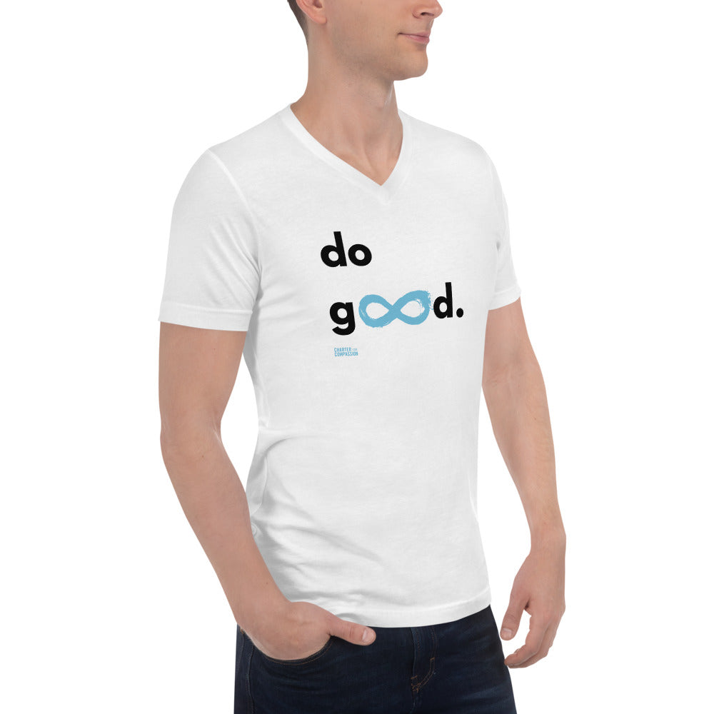 Do Good - Unisex V-Neck - Black Print
