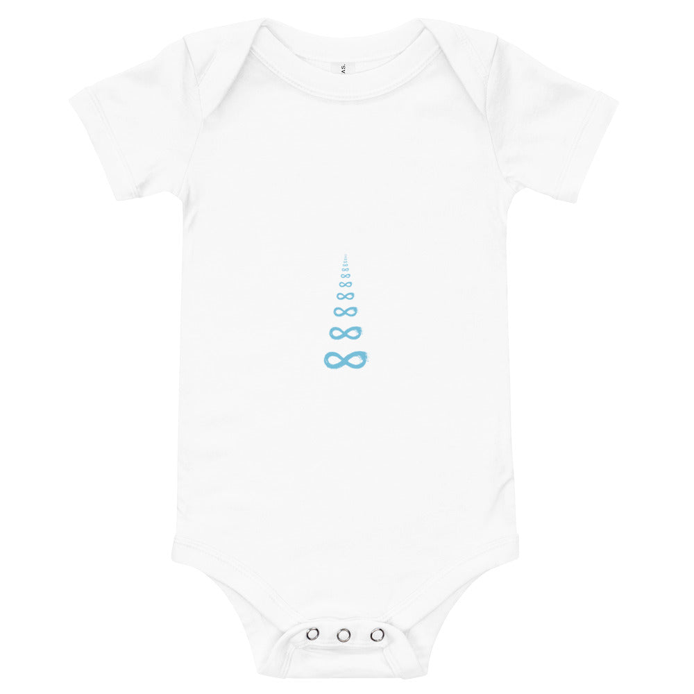 Ripples - Onesie - White Print