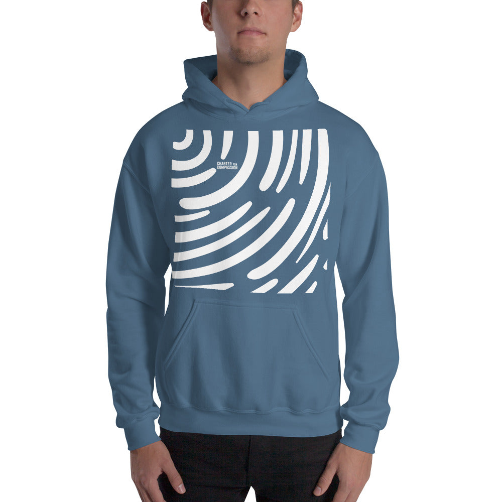Waves - Unisex Hoodie - White Print