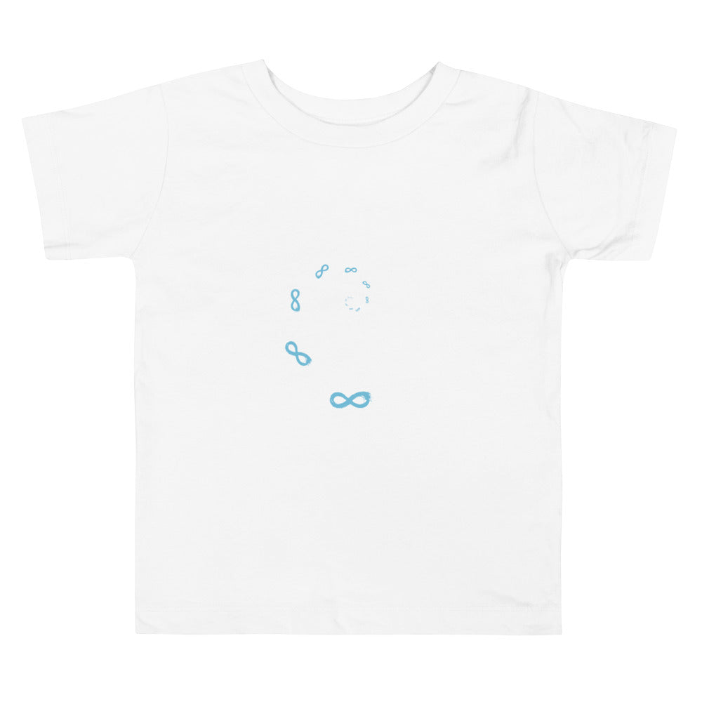 Ripples Twist - Toddler Tee - White Print
