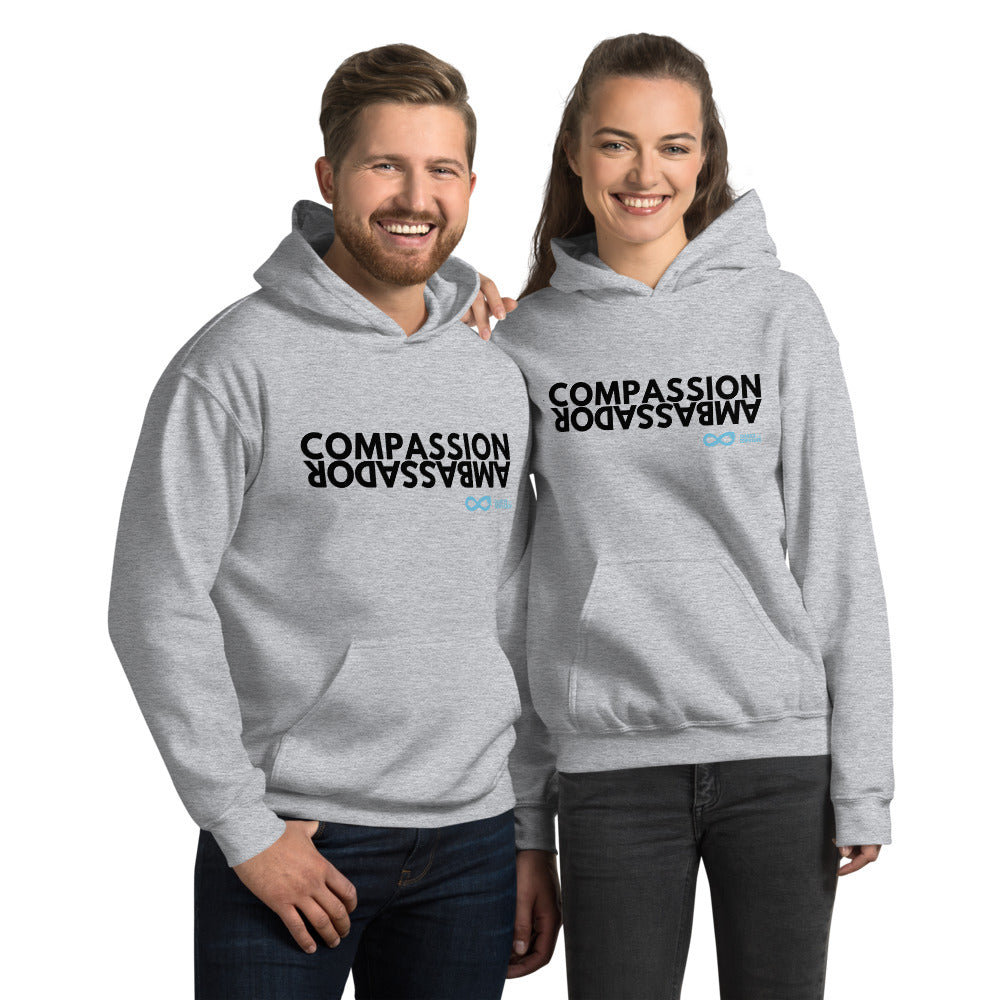 Compassion Ambassador - Unisex Hoodie - Black print
