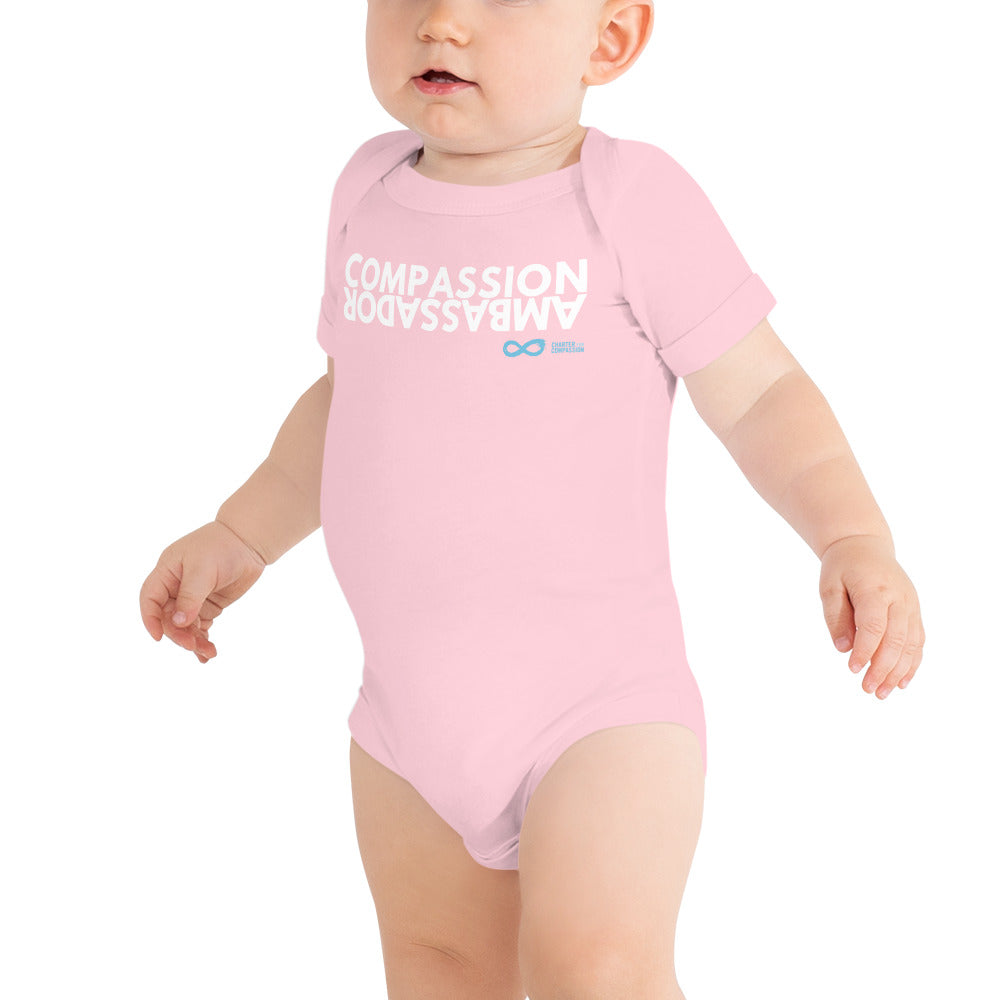 Compassion Ambassador - Onesie - White Print
