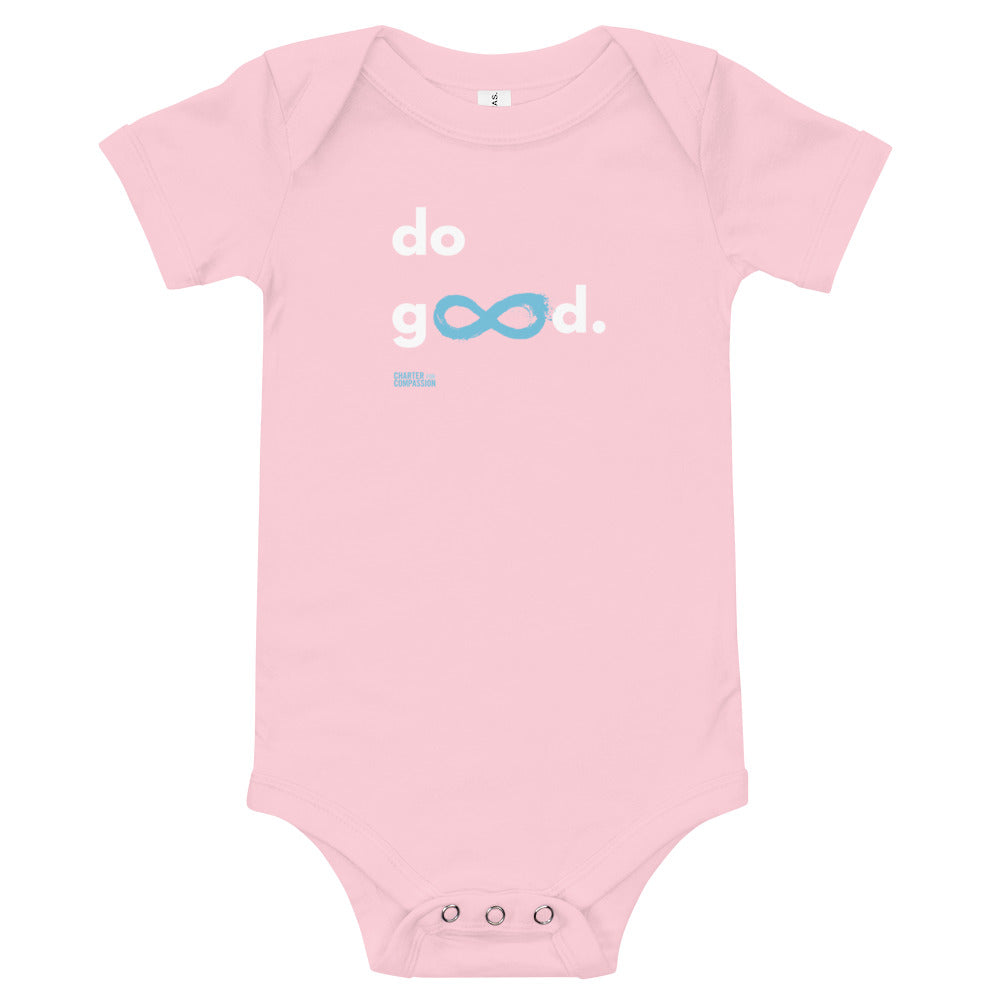 Do Good - Onesie - White Print