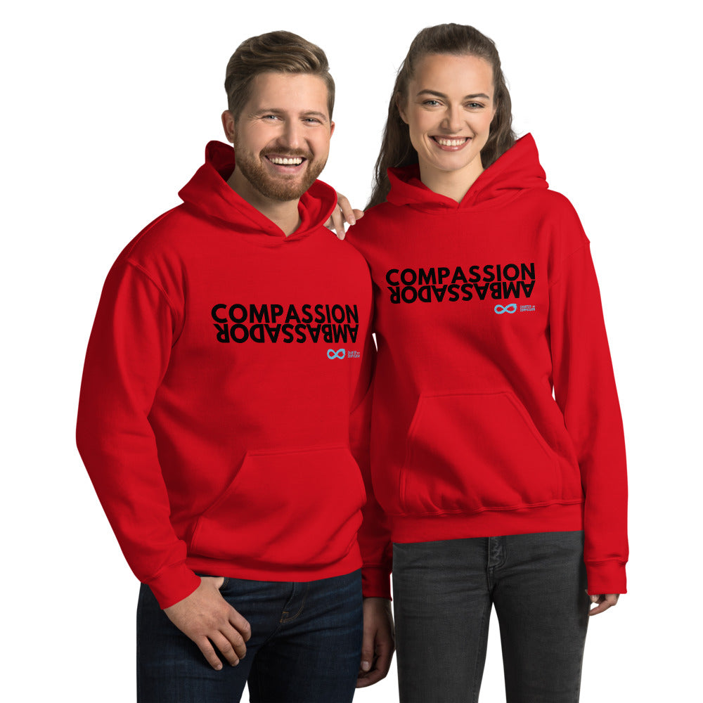 Compassion Ambassador - Unisex Hoodie - Black print