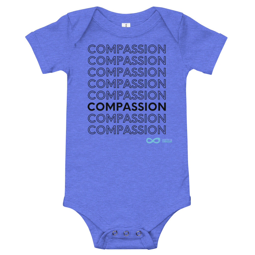 Compassion English - Onesie - Black Print