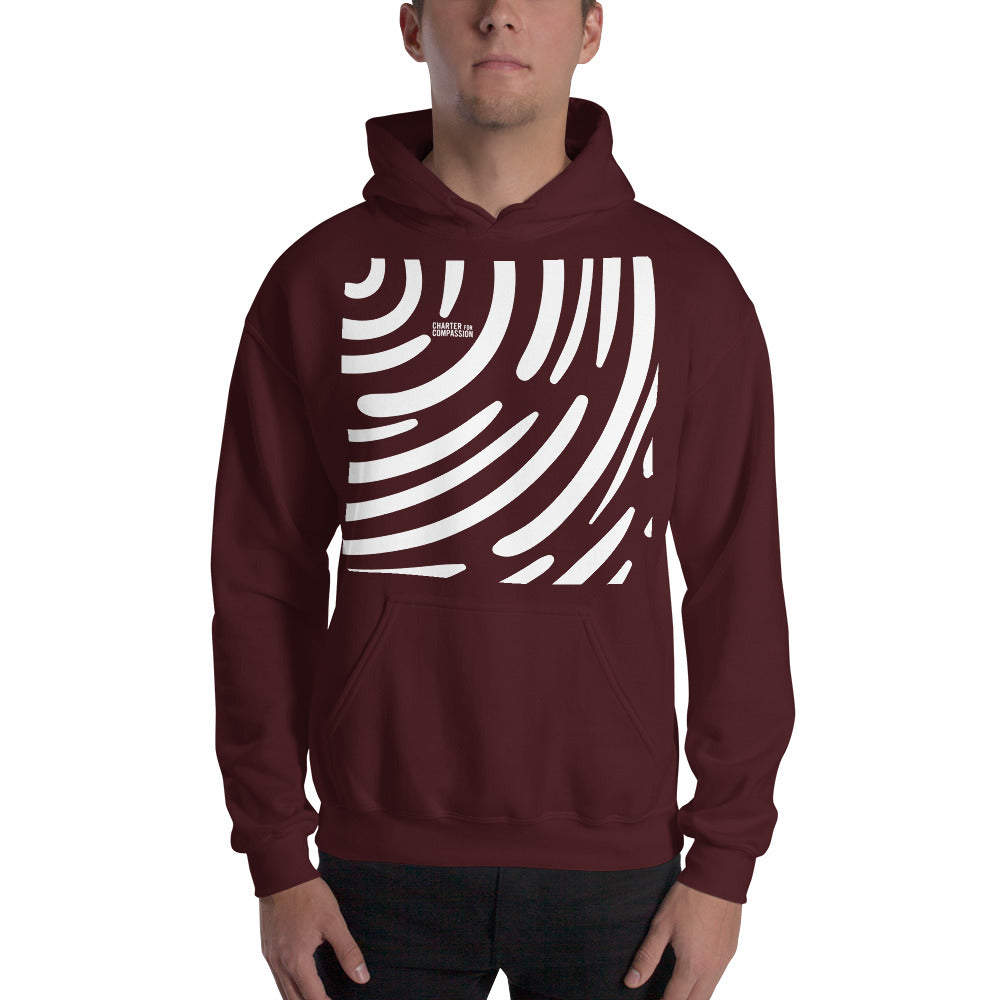 Waves - Unisex Hoodie - White Print