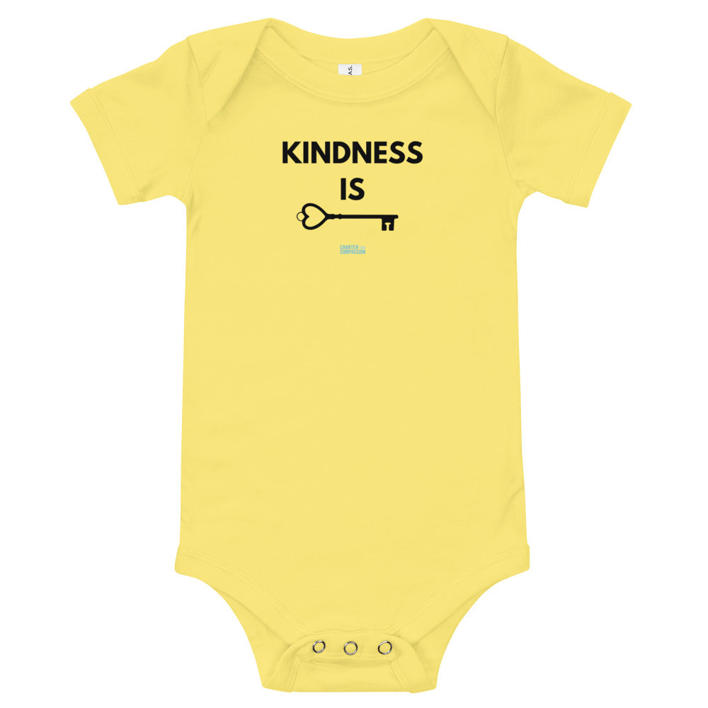 Kindness is Key - Onesie - Black Print