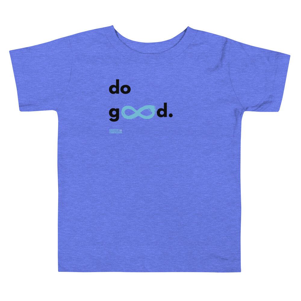Do Good - Toddler Tee - Black Print