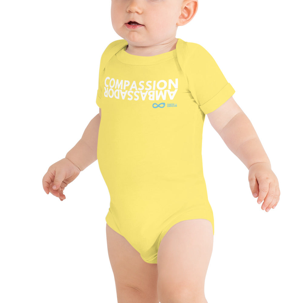 Compassion Ambassador - Onesie - White Print
