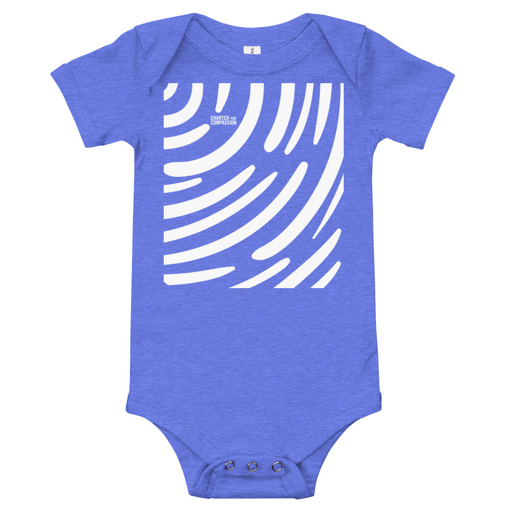 Waves - Onesie - White Print