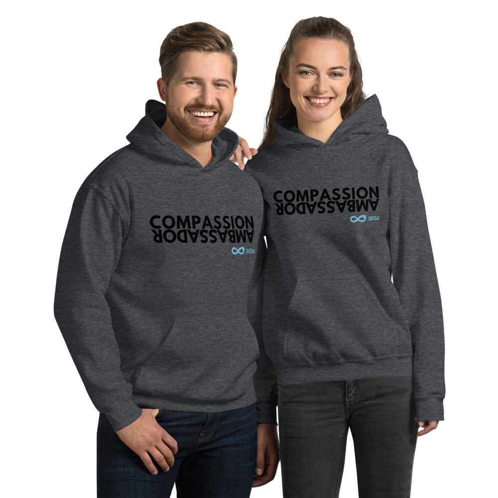Compassion Ambassador - Unisex Hoodie - Black print