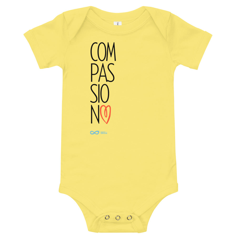 Compassion Heart - Onesie - Black Print