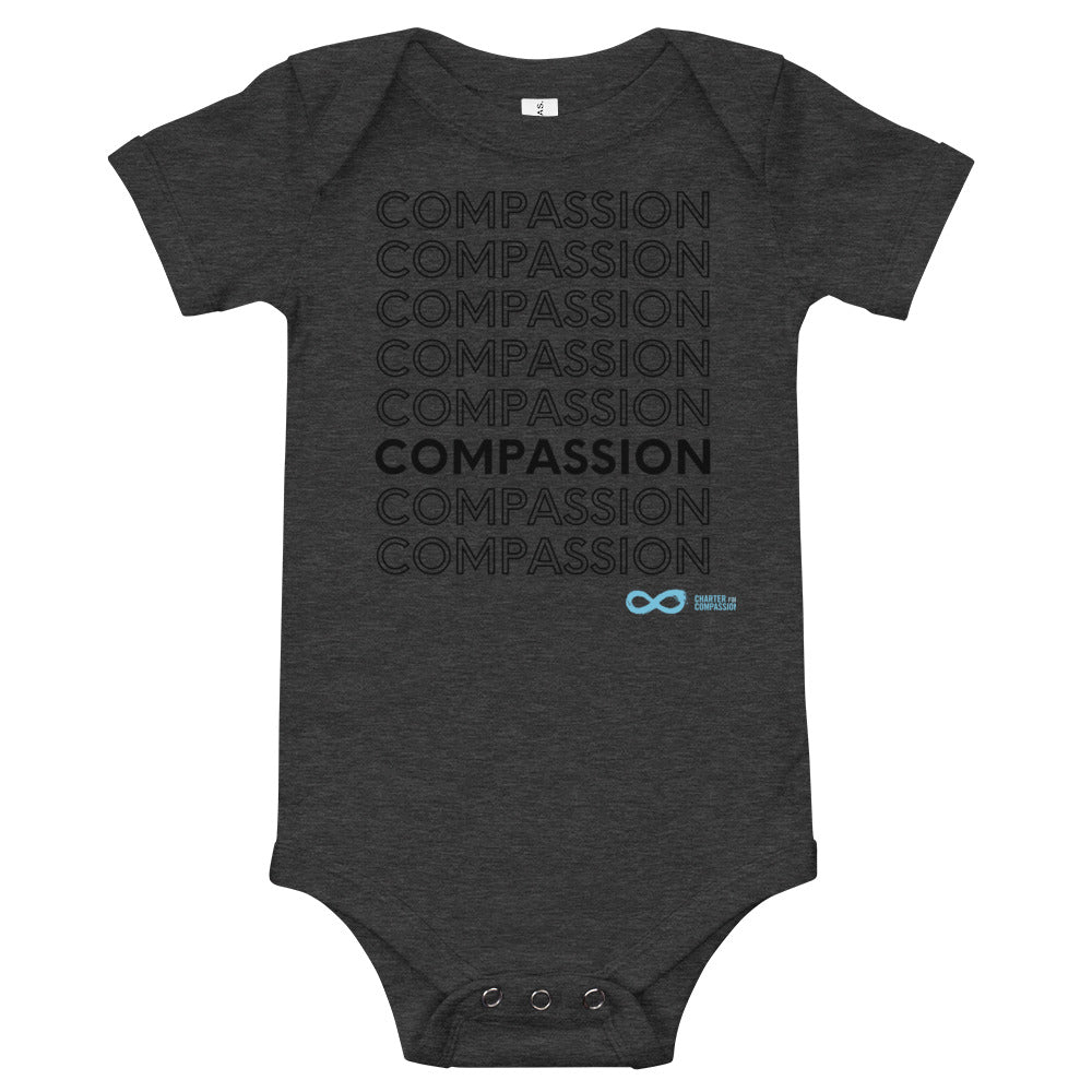 Compassion English - Onesie - Black Print