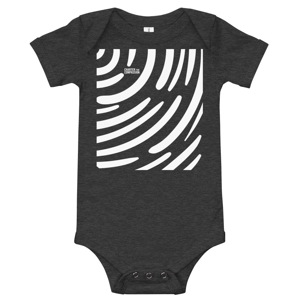Waves - Onesie - White Print