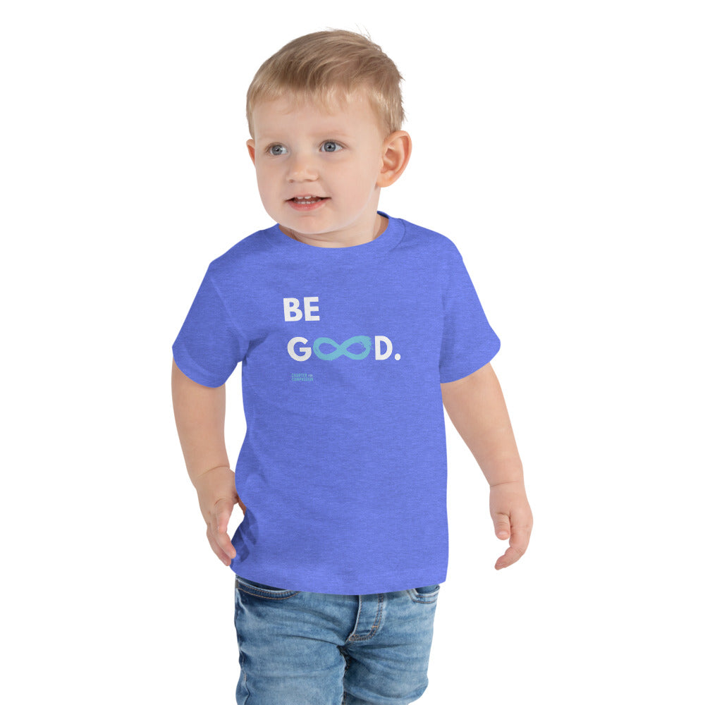 Be Good - Toddler Tee - White Print