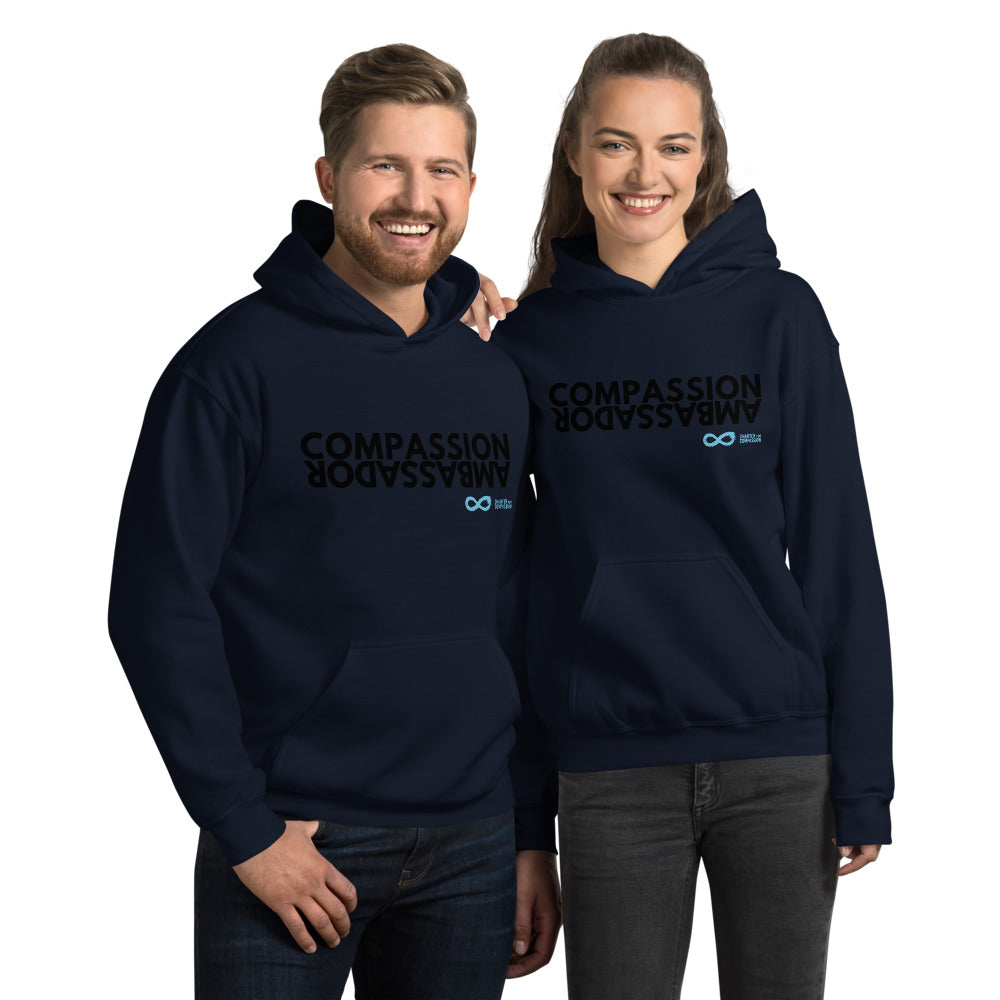 Compassion Ambassador - Unisex Hoodie - Black print