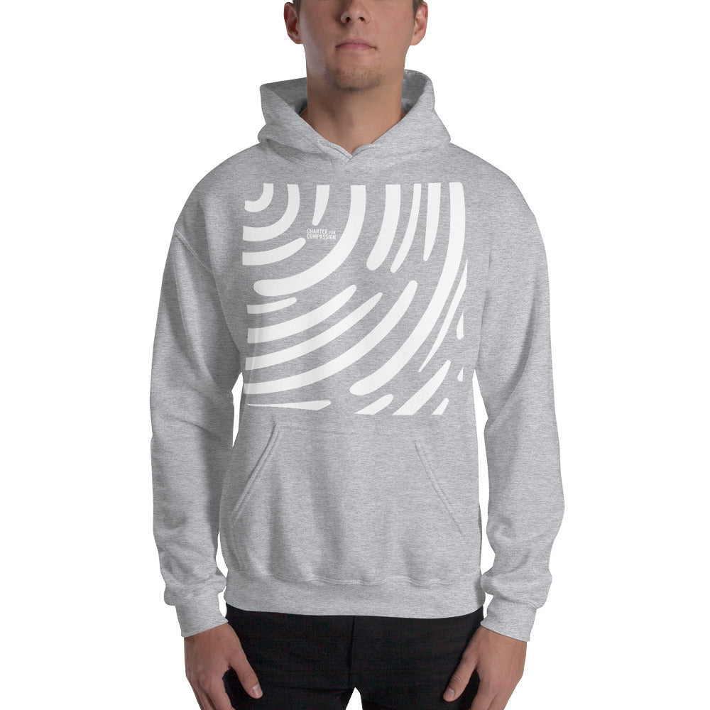 Waves - Unisex Hoodie - White Print