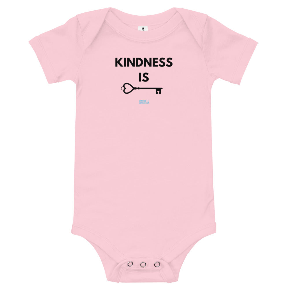 Kindness is Key - Onesie - Black Print