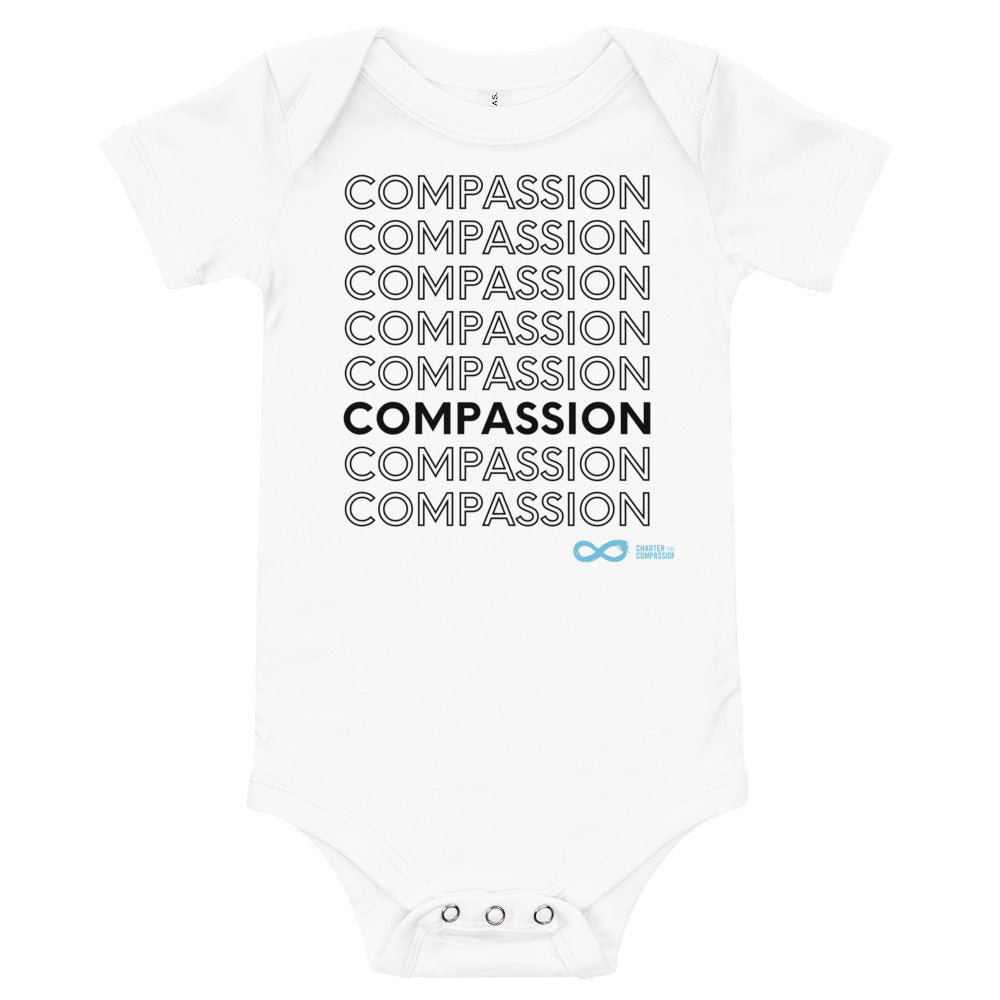 Compassion English - Onesie - Black Print