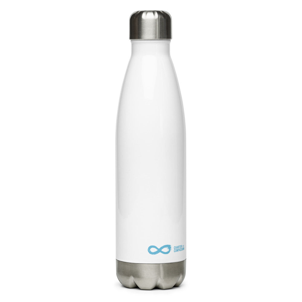 Compassion Heart - Stainless Steel Water Bottle