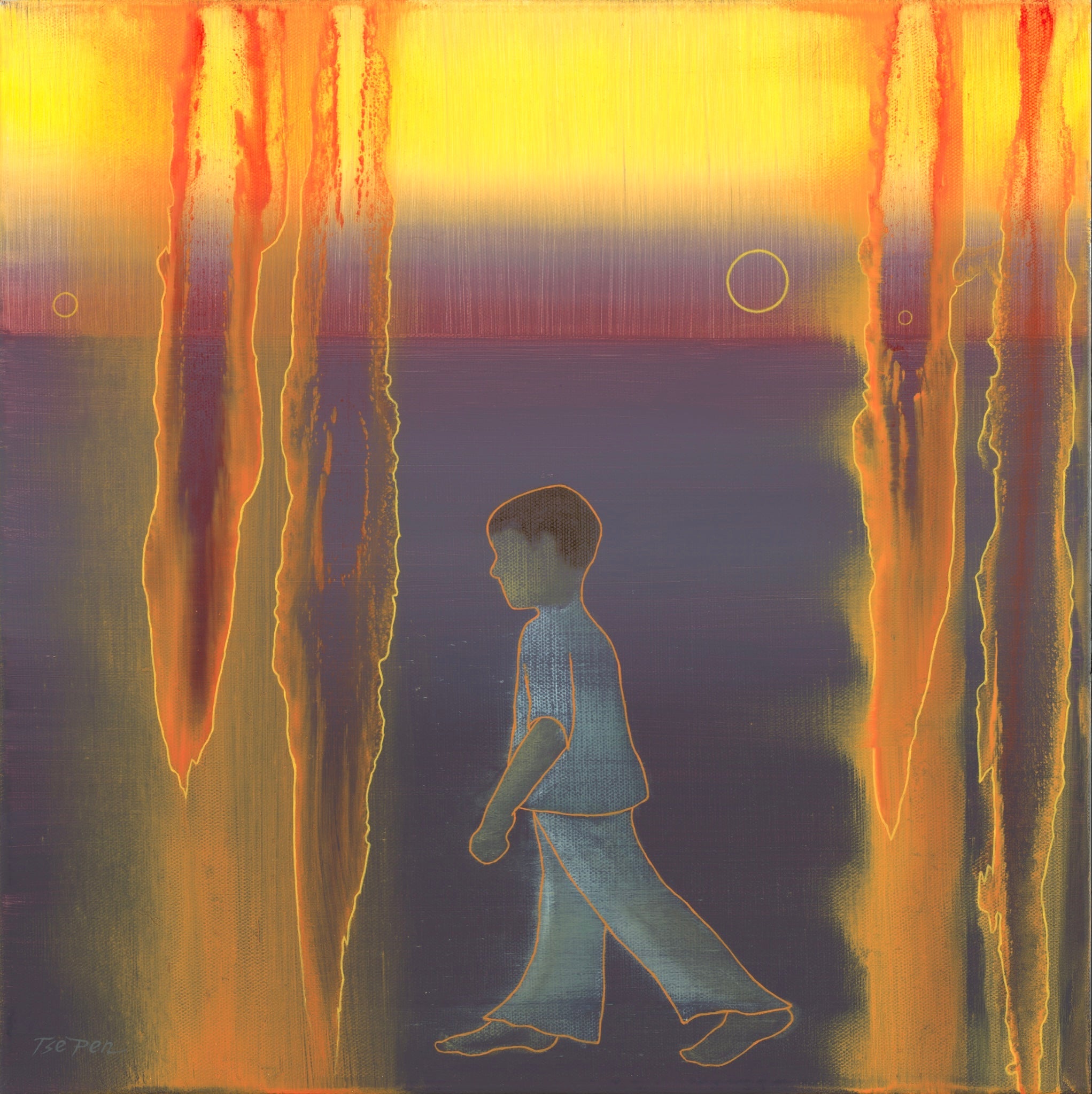 Boy Finding his Father By Eric Anthony Hinds (USA)