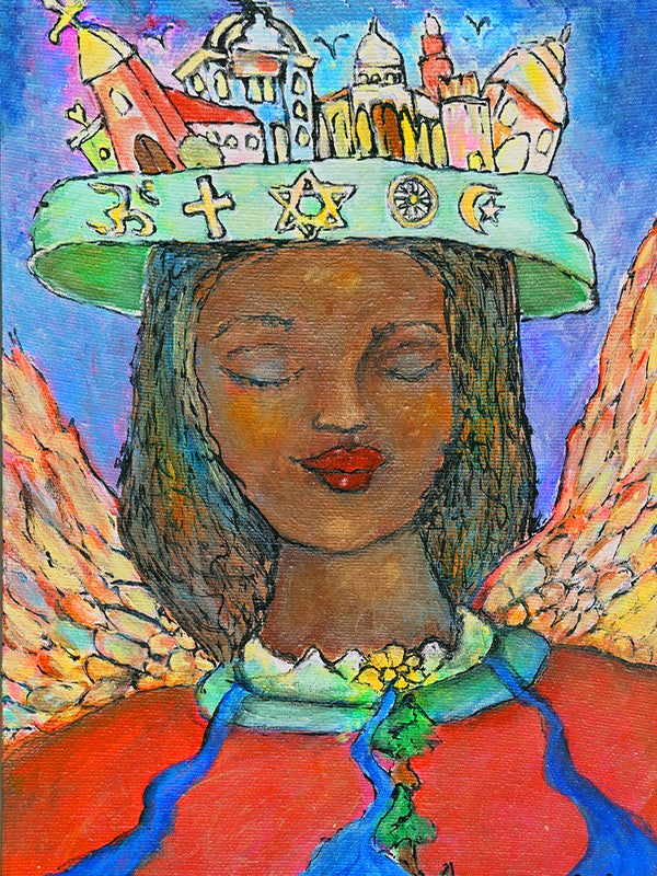 Healing Angel for Interfaith and the Planet By Kira Carrillo Corser (INTL)