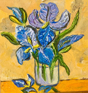 Irises By Barbara Nahmias (USA)