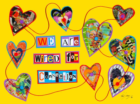 We are Wired for Connection By Debi Strong (PRINTS) (INTL)