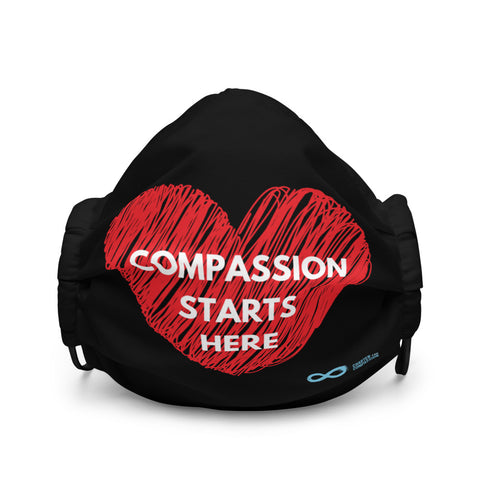 Compassion Starts Here - Premium face mask