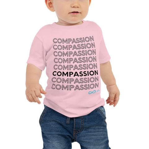 Compassion English - Baby Tee - Black Print