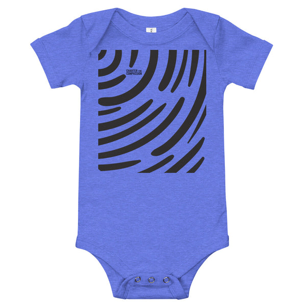 Waves - Onesie - Black Print